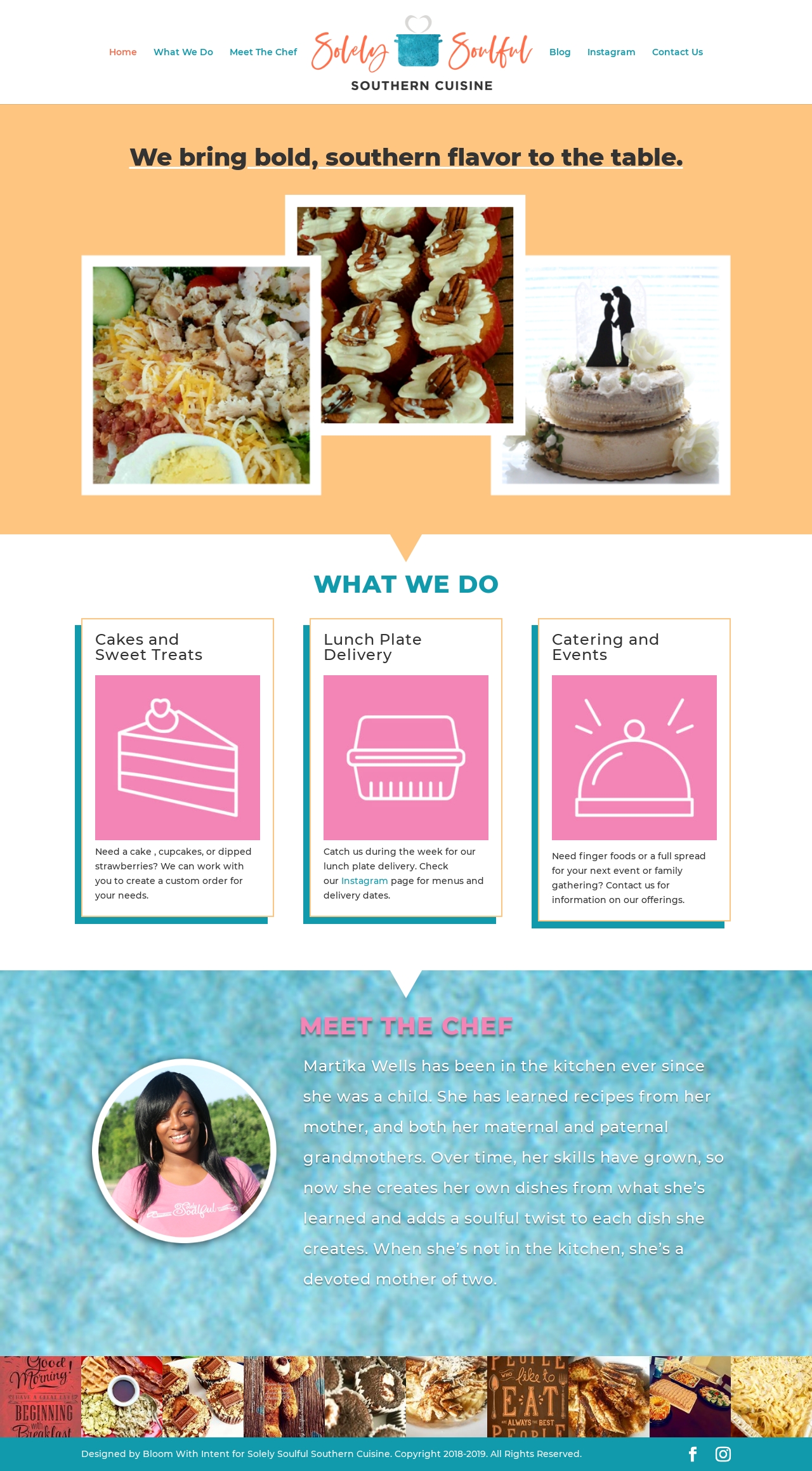 Solely Soulful Website Design